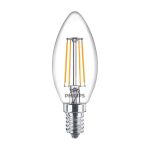 Philips Corepro LED Kerze E14 Fadenlampe Klar 4.3W 470lm - 827 Extra Warmweiß | Ersatz für 40W