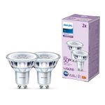 Mehrfachpackung 2x Philips LED-Spot GU10 PAR16 5W 390lm 36D - 840 Kaltweiß